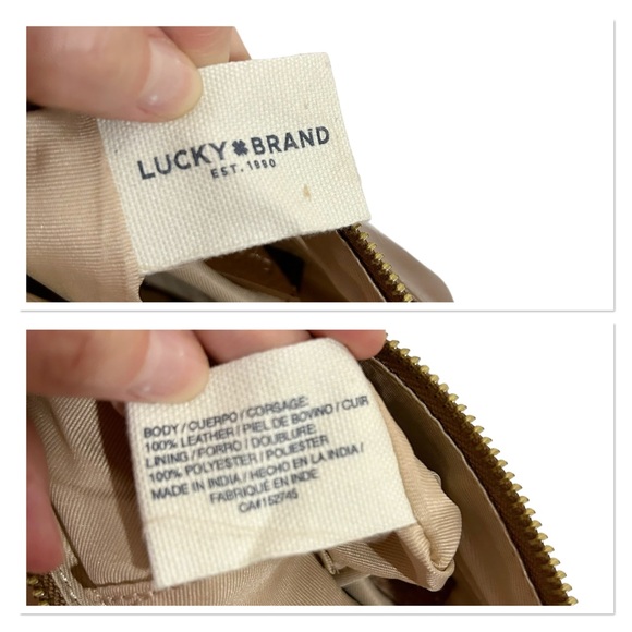 Lucky Brand Brown Leather Crossbody Bag - Picture 15 of 15